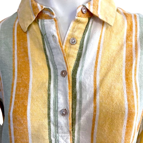 Croft & Barrow Tunic Long Sleeves High Low Blouse Size Small - Picture 5 of 8